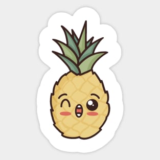 Peneapple Dodle Vegetable Sticker